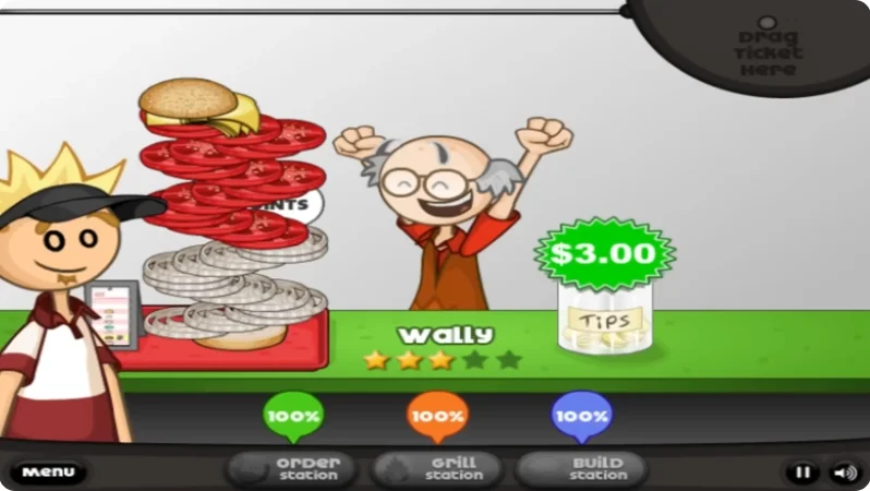 Papa's Burgeria
