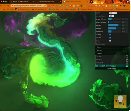 WebGL Fluid Animation